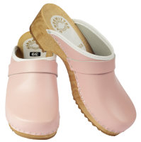 Holz Clogs in Rosa