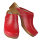Holz Clog in Rot